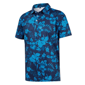 Chemise Homme Tricotée Imprimée de Qualité Supérieure, Respirante, avec Poche, Manches Courtes, Personnalisable, Idéale pour les Vacances en Plein Air - Product Image 3