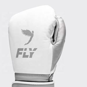 Gants de boxe FLY, nouveau modèle, en cuir de vachette véritable, pour sparring, OEM, professionnels, à lacets, pour kickboxing, Muay Thai, MMA - Product Image 2