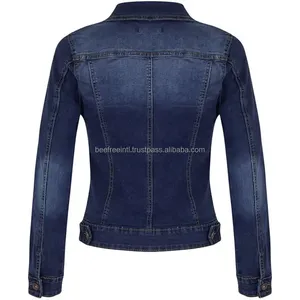 แจ็กเก็ตผ้ายีนส์บุผ้าสองชั้นสำหรับสวมใส่ในชีวิตประจำวัน - Product Image 5