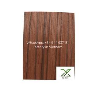 แผ่นวีเนียร์ไม้มะเกลือแบบโรตารี่คัทที่เป็นมิตรกับสิ่งแวดล้อม ขนาด 2500x640 มม. คุณภาพพรีเมียมสำหรับเฟอร์นิเจอร์และประตู - Product Image 2