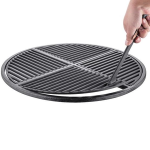 ตะแกรงย่างบาร์บีคิวเหล็กหล่อ ตะแกรงย่างเหล็กหล่อแบบใหม่ ตะแกรงบาร์บีคิวเหล็กหล่อแบบกำหนดเอง เตาปิ้งย่างถ่าน - Product Image 1