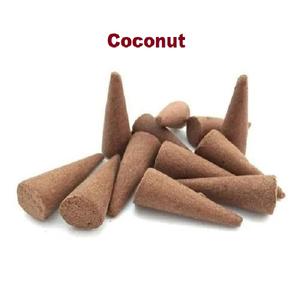 Conos de coco naturales Suministro al por mayor de conos de incienso de la mejor marca (marrón) - Product Image 1