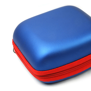 Étui portable pour écouteurs avec fermeture éclair et rangement intérieur, étuis EVA pour écouteurs - Product Image 5