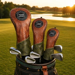 Personalization Waterproof Comfortable Leather Pu Leather Durable <b>Golf</b> Head Covers Hybrid Protector <b>Golf</b> Head Covers Driver - Product Image 6