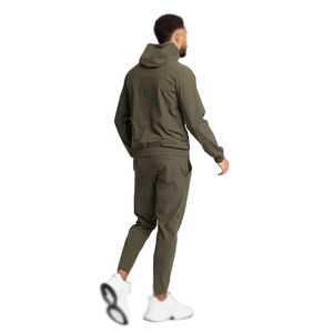 Brand New <b>Men's</b> Casual Sportswear Activewear <b>Green</b> Printed Slim Fit Hooded Maternity Tracksuit Breathable Washed Design Sale - Product Image 6