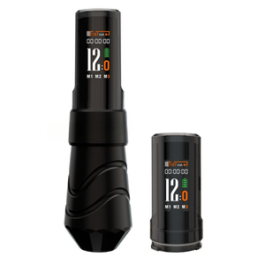 เครื่องสักไฟฟ้าไร้สาย ระบบโรตารี่ แบตเตอรี่ลิเธียมแบบชาร์จได้ รองรับ RCA ปากกาสัก PMU - Product Image 6