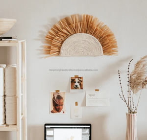 HOT SALE 2022 Crescent Boho <b>Wall</b> <b>Hanging</b>, Scandi Boho Decor | 100% Natural Eco-friendly Durable Decoration for Home - Product Image 3