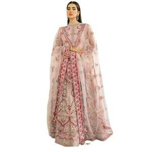 Amazing Bridal Style Dress Best Pakistani Bridal Dresses by <b>Top</b> Designers to Wear on Your Wedding <b>Party</b> Wear Evening Dresses - Product Image 1