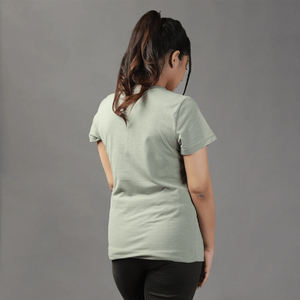 Camisetas Ajustadas para Mujer, Primavera-Verano, Spandex/Poliéster, Color Rojo Brillante, Varias Opciones Disponibles - Product Image 5