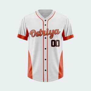 Camiseta de Béisbol y Sóftbol de Manga Corta con Botones, Transpirable, de Secado Rápido, Cuello en V, Unisex, Ropa Deportiva, Logotipo Personalizado, Precio Económico - Product Image 6