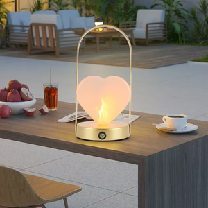 Lampe de nuit LED en forme de tulipe, blanc chaud, bouton manuel, prise USB, design minimaliste moderne, 2700K, décoration d'intérieur, cristal Ra90 - Product Image 6