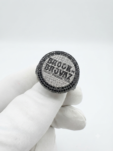 Custom Luxury Jewelry 925 Silver Moissanite Diamond Bling Iced Initial Name Letter Hip Hop Style Championship Fine <b>Rings</b> for Men - Product Image 5