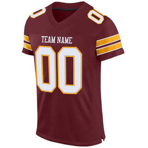 เสื้อเจอร์ซีย์ใส่เล่นกีฬาเสื้อเจอร์ซีย์สไตล์อเมริกันฟุตบอลออกแบบได้ตามต้องการ - Product Image 2