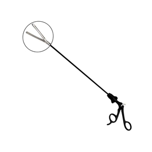 Pince chirurgicale laparoscopique manuelle Dorsey en acier inoxydable à mâchoires fenêtrées 5 mm 31 cm pour interventions chirurgicales minimales - Product Image 5