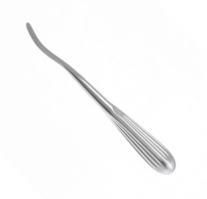 Elevador de periostio Crego premium con hoja ligeramente curvada, instrumento quirúrgico manual de grado médico profesional, certificado ISO13485 - Product Image 2
