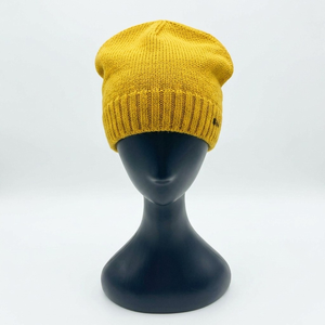 Bonnet unisexe d'hiver chaud en jacquard 100 % acrylique, imperméable, respirant, ajustable, tricoté, avec logo personnalisé, pour activités de plein air, décontracté, voyage - Product Image 2