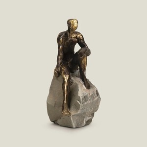 Cautivadora Escultura de Aluminio Hecha a Mano, Figura Decorativa para Exhibición en Vestíbulo de Hotel de Primera Clase, Hogar u Oficina - Product Image 4