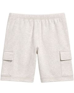 Pantalones Cortos Cargo Gris Claro para Hombre, Cintura Elástica con Cordón, Estilo Casual Urbano, con Bolsillos Laterales, Fabricante de Pantalones Cortos de Verano - Product Image 2