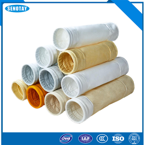 Sac filtrant anti-poussière en polyester hydrofuge et antistatique pour cimenterie, prix usine - Product Image 4