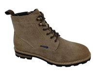 Sepatu Chelsea Ankle Chukka Boot Suede Imitasi Chelsea, Tali Sepatu, Ujung Bulat, Sol Karet Empuk, Midsole EVA, Bernapas, Semua Musim