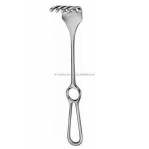 Rétracteur professionnel A-1 VERITAS certifié ISO CE, 25 cm, à pointes émoussées, ensemble d'instruments chirurgicaux orthopédiques |   Réutilisable - Product Image 1