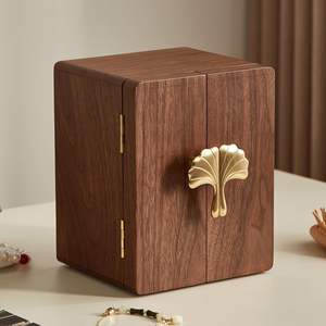 Boîte à bijoux en bois, boîte à bijoux de luxe, boîte à bijoux doublée de velours, boîte de rangement en bois, boîte à bijoux artisanale - Product Image 6