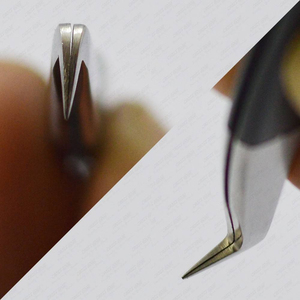 Pinces professionnelles pour extensions de cils, pinces professionnelles pour extensions de cils en couleur personnalisée - Product Image 3