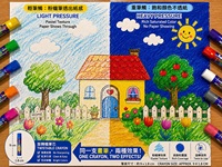 Set de regalo de papelería, barras de pintura para niños, no tóxicas, solubles en agua, pasteles al óleo 2 en 1, herramienta de dibujo para niños pequeños y artistas