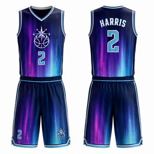 Uniformes de Baloncesto Personalizados para el Hogar, Fabricante Mayorista, OEM, ODM, Marca Privada, MOQ Bajo, Exportación a Todo el Mundo, Producción de Pedidos con Entrega Rápida - Product Image 2