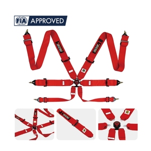 FIA 8853 2016 Certified TBRACING ECO 6 Point Racing Harness 3 Inch Shoulder <b>Strap</b> Brand Wholesale Custom Colors Custom Logo - Product Image 1