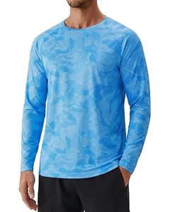 Camiseta de Pesca Personalizada por Sublimación, Manga Larga, Transpirable, de Secado Rápido, Ropa de Pesca de Alto Rendimiento - Product Image 1