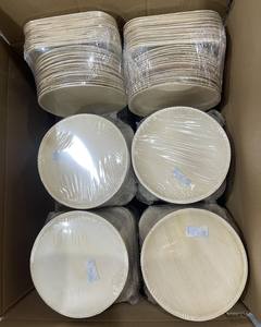 Assiettes en feuilles de palmier de haute qualité, épaisses et robustes |   Vaisselle jetable de style réutilisable pour une restauration écologique - Product Image 6