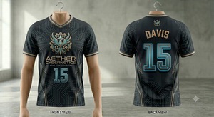 เสื้อฟุตบอลสั่งทำพิเศษสำหรับผู้ชาย สีเขียวเหลือง 23 ตาข่าย คอวี ระบายอากาศได้ดี ชุดกีฬา ไซส์ XL สำหรับผู้ใหญ่ พิมพ์ลายแบบ Sublimation - Product Image 5