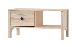 Mueble Moderno 2021 Multifuncional de Almacenamiento Bajo, Consola de TV de Madera, Mesa de Centro, 1 Cajón, Estante Abierto, Mesita de Noche, Banco Organizador, Muebles para el Hogar - Product Image 2
