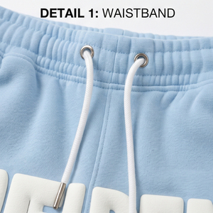 Custom Premium Terry Puff Printed <b>Sweat</b> <b>Shorts</b> <b>Men</b> Comfortable Drawstring Waist <b>Sweat</b> <b>Shorts</b> <b>Men's</b> Jogger Print <b>Sweat</b> <b>Shorts</b> - Product Image 3