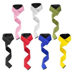Factory Wholesale Customized Heavy Duty Gym Lifting <b>Straps</b> for Bodybuilding & Exercise-Neoprene/Nylon Anti-Slip Adjustable - Product Image 3