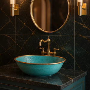 copper sink royal design copper <b>basin</b> premium royal copper sink luxury palace style copper <b>basin</b> classic royal - Product Image 1