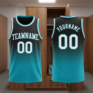 Conjunto de Uniforme de Baloncesto Sublimado Personalizado, Negro y Rojo, Sin Mangas, Corte Atlético, Unisex para Adultos, Malla Transpirable - Product Image 3
