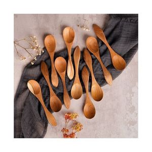 HIGH QUALITY wooden spoon <b>set</b> for kitchen cooking stirring mixing serving food preparation for home daily use and restaurant Vie - Product Image 1