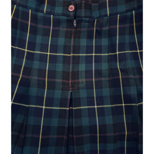 Venta al por mayor: Faldas de kilt modernas de tartán Gordon verde marino, mezcla de lana, con pliegues en la espalda, estilo Highland, para mujer y niña - Product Image 4