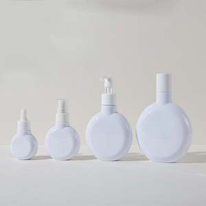 Botella de Plástico PET con Bomba Pulverizadora para Agua/Loción, 40ML 70ML 150ML 300ML, Blanca, para Cuidado de la Piel, Venta al Por Mayor - Product Image 3