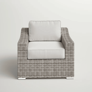 Chaise de jardin entièrement assemblée avec des coussins confortables pour votre terrasse - Product Image 1