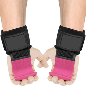 สายรัดข้อมือและสายรัดนิ้วมือแบบยูนิเซ็กซ์ ทำจากนีโอพรีน ทนทาน ระบายอากาศได้ดี สำหรับการฝึกยกน้ำหนัก ดึงข้อ และยกน้ำหนักแบบพาวเวอร์ลิฟติ้ง - Product Image 2