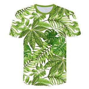 Camiseta de Manga Corta con Cuello Redondo y Protección UV para Hombre, Estilo Urbano, Corte Regular, Tejido de Poliéster Transpirable - Product Image 4