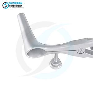 Espéculo Nasal Killian Manual de Acero Inoxidable, Herramienta Quirúrgica ORL, Duradero y Reutilizable para Procedimientos Profesionales de Examen Nasal - Product Image 5