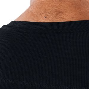 Men's Black Compression Long Sleeve T-Shirt Moisture Premium Athletic Base <b>Layer</b> Training Running Gym Fitness <b>Top</b> - Product Image 5