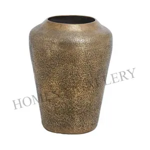 Premium Qualität Metall Eisen Erstaunliches Design Garten & Home Decoration Metall Blumenvase Töpfe zu niedrigem Preis mit individuellem Angeln