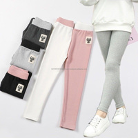 Legging Ruffle Icing Warna Campuran Musim Gugur Musim Dingin Berkualitas Tinggi untuk Balita Perempuan, Celana Panjang Musim Semi Gugur untuk Anak Perempuan, Ready Stock
