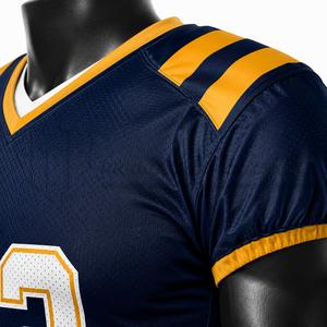 Uniforme de Fútbol Americano Personalizable en Diferentes Colores, Transpirable y Moderno, Talla Grande, con Nombre y Número del Equipo - Product Image 6