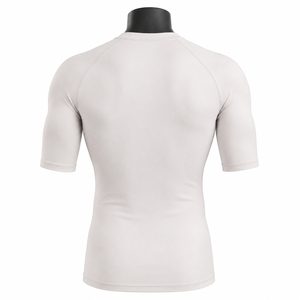 <b>Mens</b> Adults Performance Compression Jersey Shirt Short Sleeve Eco-Friendly Breathable Quick Dry Sports <b>Base</b> <b>Layer</b> Rash Guard Gym - Product Image 4